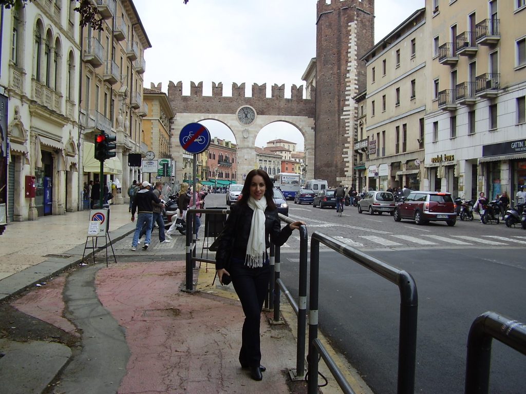 Rosa María Caballero en Verona