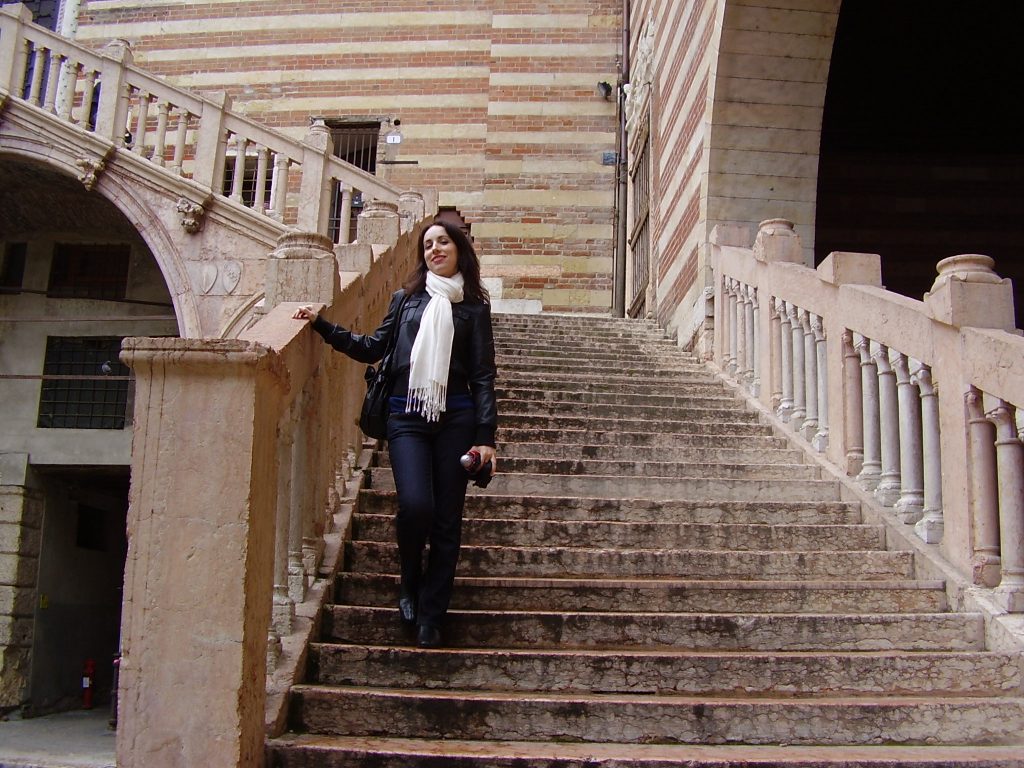 Rosa María Caballero en Verona