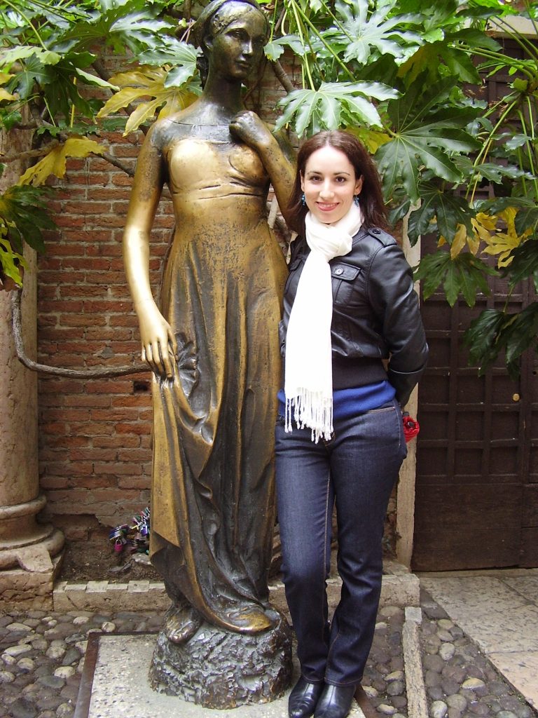 Rosa María Caballero en Verona