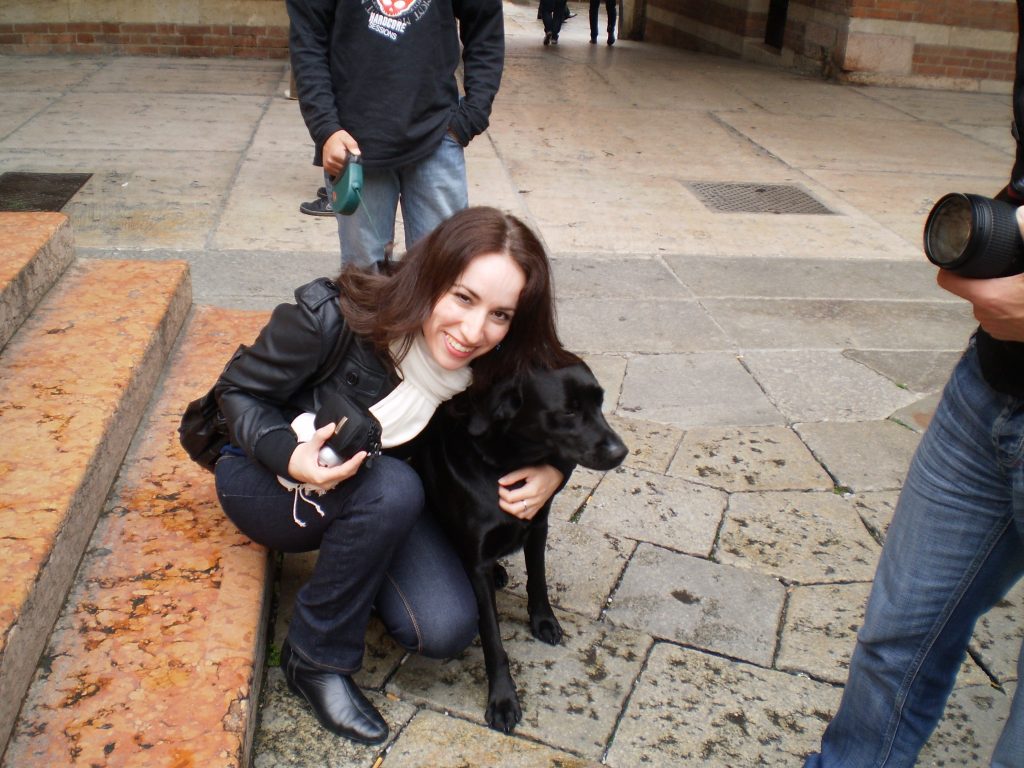 Rosa María Caballero en Verona