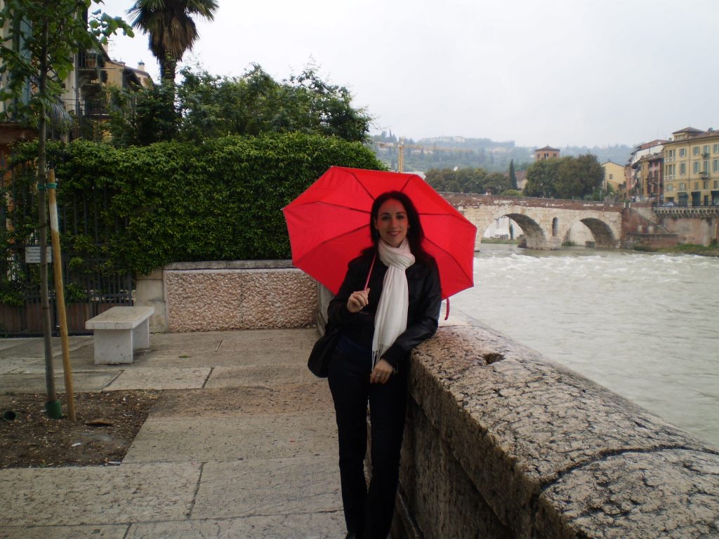 Rosa María Caballero en Verona