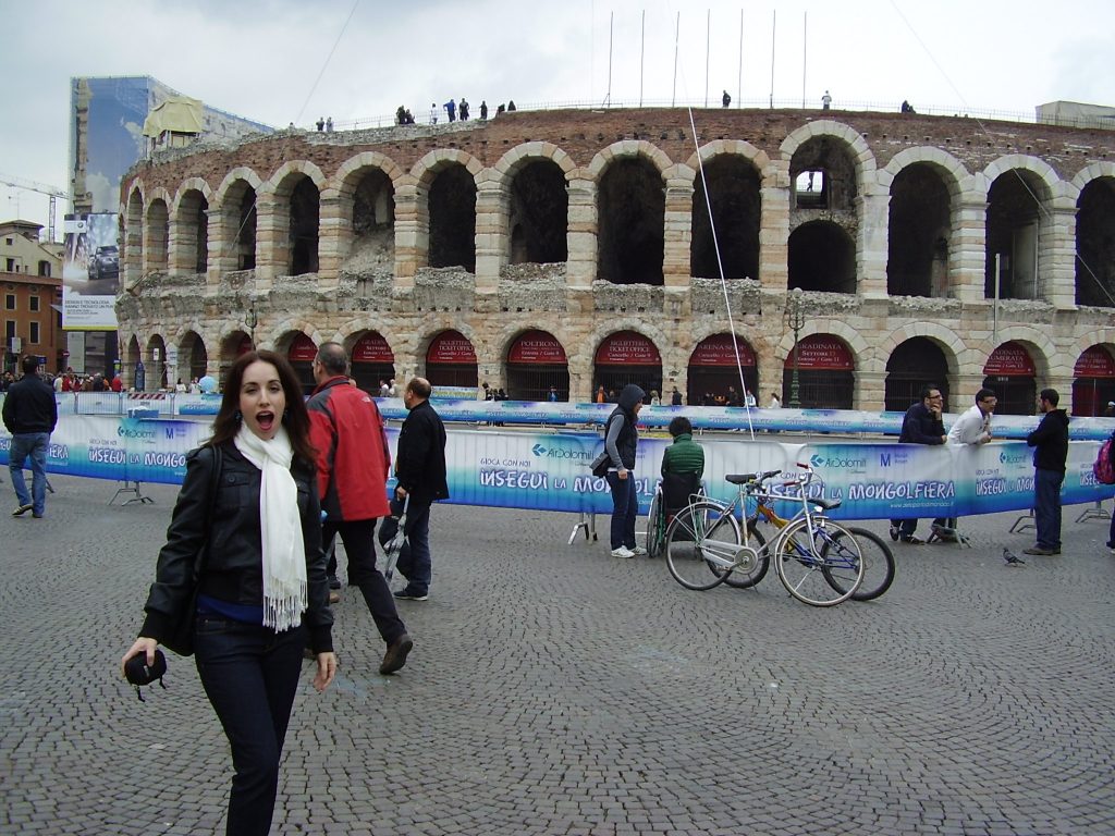 Rosa María Caballero en Verona