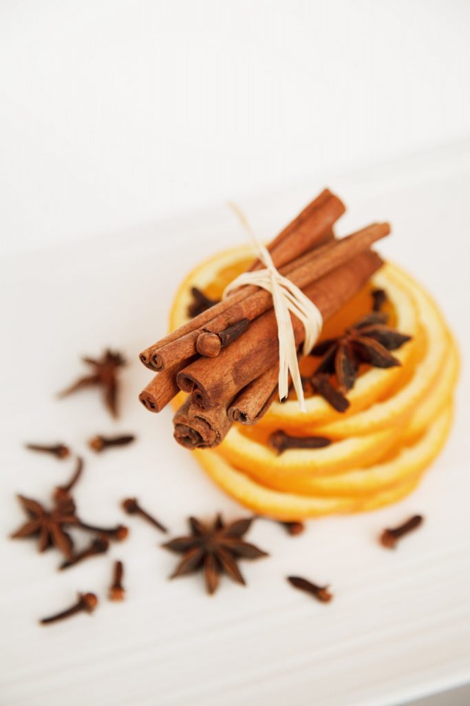 Naranja y canela