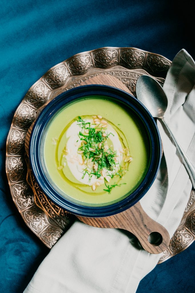 Crema de puerros y patatas